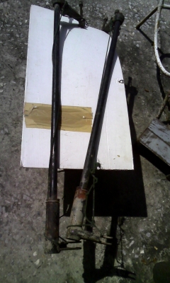 เหล็กคอชั่นบาร์ พร้อมขา 2 ชุด นิสสันบิ๊กเอ็ม เหล็กคอชั่นบาร์ พร้อมขา 2 ชุด นิสสันบิ๊กเอ็ม