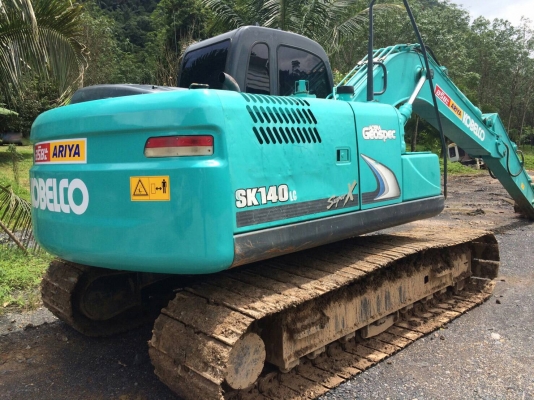 รถแบคโฮ KOBELCO SK - 140. ซุปเปอร์ X , ( รถทำงาน 5,xxx ชม. ) สนใจติดต่อ 081 - 6079515