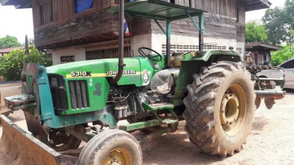 ขาย 215,000 JOHNDEERE 5310K เพลาเดียว ได้ผาน7/ใบดัน/พร้อมใช้งาน/.(สุรินทร์) 090-772-3710 090-772-3708