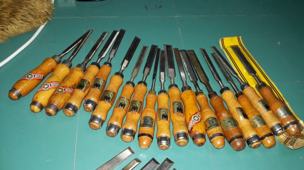 ขายสิ่วตรากบขนาด16mm. FROG Made in ENGLAND.ใหม่เก่าเก็บ