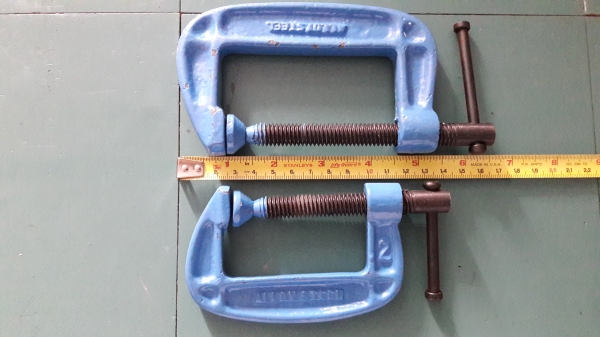 ขายซีแคมแพ็คคู่ขนาด3",2"ALLOY STEEL. งานเก่าเก็บ