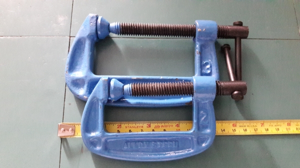 ขายซีแคมแพ็คคู่ขนาด3",2"ALLOY STEEL. งานเก่าเก็บ