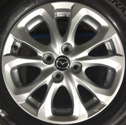 แม็กใหม่ป้ายแดง Mazda 2 Skyactiv พร้อมยางป้ายแดง 185-65-15 แม็กใหม่ป้ายแดง Mazda 2 Skyactiv พร้อมยางป้ายแดง 185-65-15