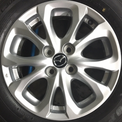 แม็กใหม่ป้ายแดง Mazda 2 Skyactiv พร้อมยางป้ายแดง 185-65-15 แม็กใหม่ป้ายแดง Mazda 2 Skyactiv พร้อมยางป้ายแดง 185-65-15