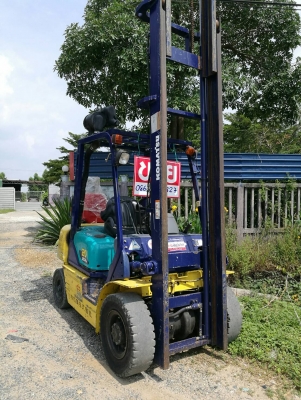 รถโฟล์คลิฟท์ 2 ตัน งาสูง 5 เมตร งากระดกไ้ด้ ใช้งานได้ปกติ รูดบัตรเครดิตได้