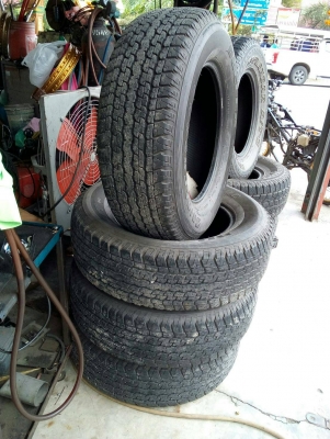 265/65R17   BRIDGESTONE  DUELER H/T 840 ชุด 4 เส้น.  tel.081-427-3941