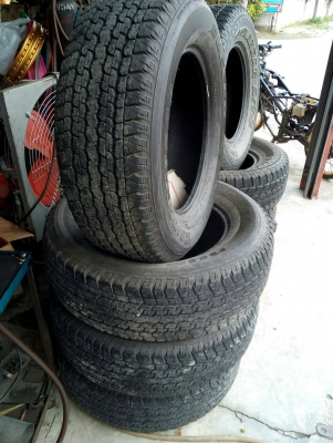 265/65R17   BRIDGESTONE  DUELER H/T 840 ชุด 4 เส้น.  tel.081-427-3941