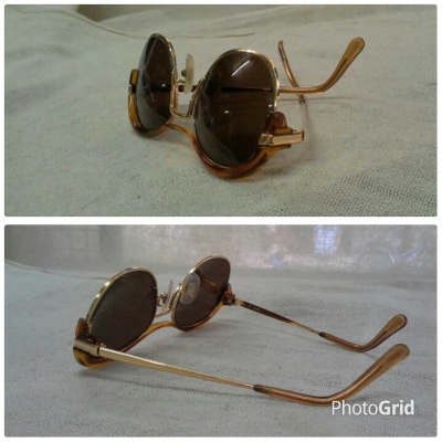 โคตรแว่นตาโกลด์ฟิลด์คลับมาสเตอร์ Vintage VIENNALINE handmade in Austria 22 K