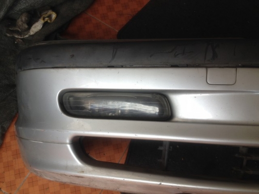 กันชนหน้า BMW E46 มีไฟตัดหมอกครบคานในกันชนครบเก่าญี่ปุ่นสภาพตารูป กันชนหน้า BMW E46 มีไฟตัดหมอกครบคานในกันชนครบเก่าญี่ปุ่นสภาพตารูป