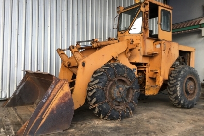 ขายรถตักล้อยาง TCM 45 (เอวอ่อน สภาพดีมาก)