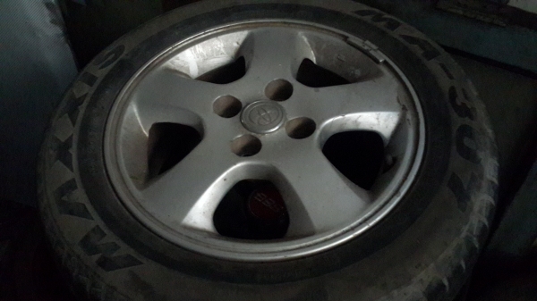 ล้อเดิม Toyota ขอบ 14 4รู100 แถมยาง