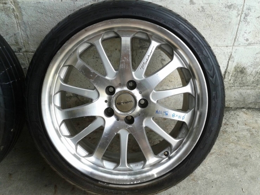 ขอบ18นิ้ว5รู114 พร้อมยาง ชุดนี้ ราคา 7900 บาท