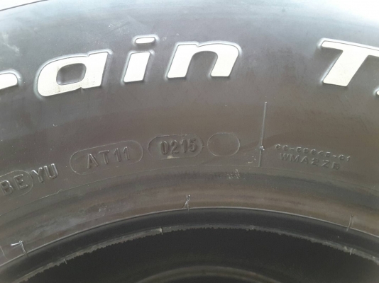 BF ko2 USA. 285/75/16 ปี15 สภาพดีมาก สวยๆ 1ชุด