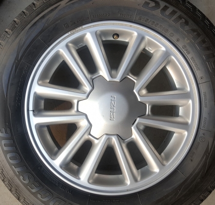 ขายล้อISUZU DMAX ALL New 16ยาง215/65/16 ปี 14 4 ล้อ