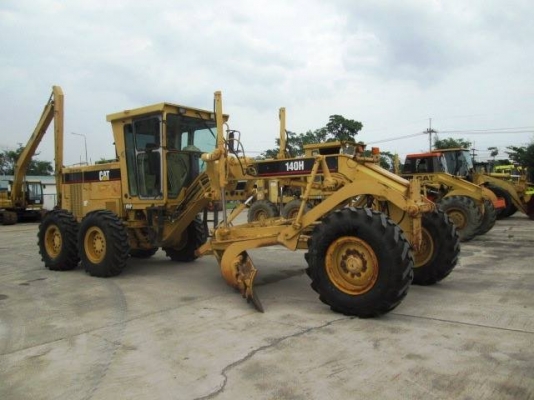 Caterpillar Motor grader รุ่น 140H เลขถัง 2ZK00975 รถปี 1996 ชั่วโมง 1960 นำเข้าจากอเมริกา