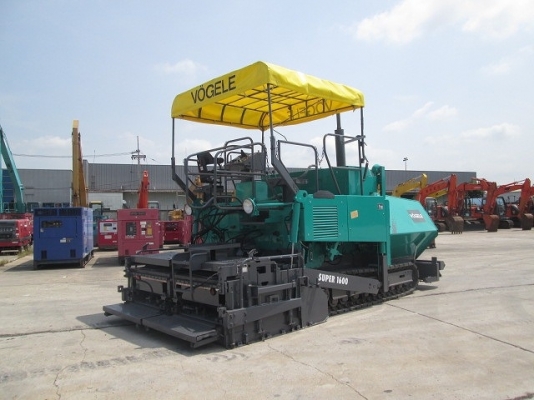 รถปูยาง ยี่ห้อ Vogele Model : SUPER1600 S/No : 0672365 Year : 1997 Hour : 5646 From Europe รถปูยาง ยี่ห้อ Vogele Model : SUPER1600 S/No : 0672365 Year : 1997 Hour : 5646 From Europe