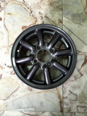 ขายแม็กซ์กล้วย BR ขอบ 13" 4 รู 110 MIRA กว้าง 4.5" ญี่ปุ่นแท้