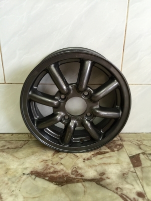 ขายแม็กซ์กล้วย BR ขอบ 13" 4 รู 110 MIRA กว้าง 4.5" ญี่ปุ่นแท้