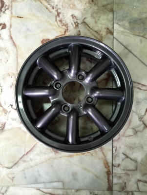 ขายแม็กซ์กล้วย BR ขอบ 13" 4 รู 110 MIRA กว้าง 4.5" ญี่ปุ่นแท้