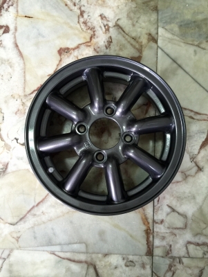 ขายแม็กซ์กล้วย BR ขอบ 13" 4 รู 110 MIRA กว้าง 4.5" ญี่ปุ่นแท้