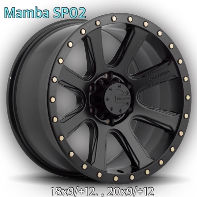 ล้อแม็ก MAMBA 4x4 พันธุ์แท้ สวย ดุ เข้ม ล้อแม็ก MAMBA 4x4 พันธุ์แท้ สวย ดุ เข้ม