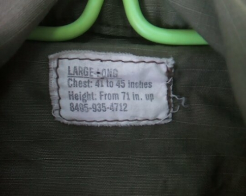 เสื้อกระเป๋าเฉียงอเมริกาปี69ยุคสงครามเวียดนามตัวที่1(ขายแล้ว)