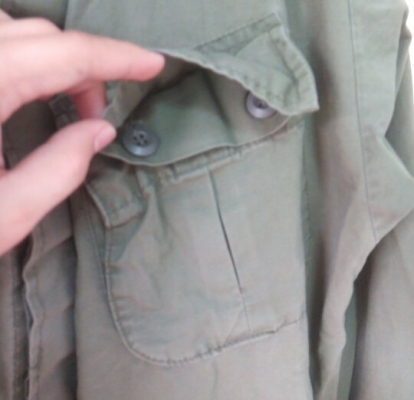 เสื้อกระเป๋าเฉียงอเมริกาปี69ยุคสงครามเวียดนามตัวที่2 มาใหม่(ติดจอง)
