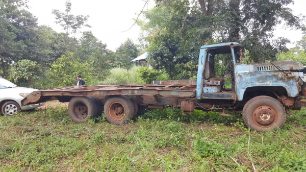 ขายตามสภาพ เทนเลอร์ 10 ล้อ หัวยาว เพลาเดียว ไม่มีทะเบียน เครื่อง PD6 230 แรงม้า ช่วงล่างใหญ่ HINO KT920 เบรคลมดัน