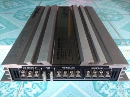 แอมป์คลาสเอบี4ch a/d/s ขาย 1250 บาท แอมป์คลาสเอบี4ch a/d/s ขาย 1250 บาท
