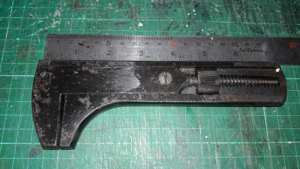 ขายประแจเลื่อนโบราณขนาด7"BABY BRAND MADE IN GERMANY.ใหม่เก่าเก็บ