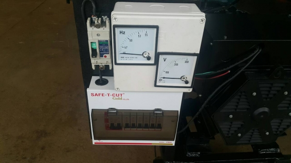 เครื่องปั่นไฟประกอบใหม่พร้อมใช้งาน