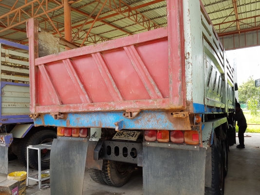 ขายด่วน รถ10ล้อดั้ม Hino 3M สภาพสวยพร้อมใช้งาน