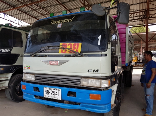 ขายด่วน รถ10ล้อดั้ม Hino 3M สภาพสวยพร้อมใช้งาน