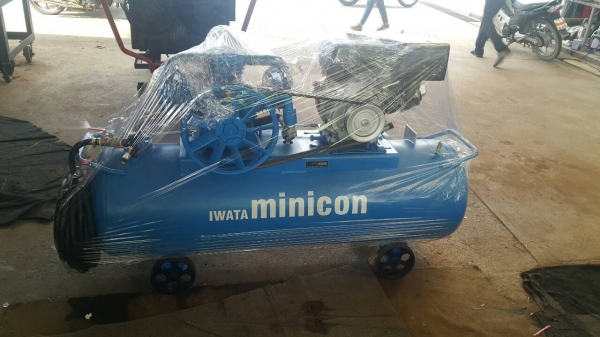 ปั๊มลมประกอบใหม่ ถังนอก 250 ลิตร