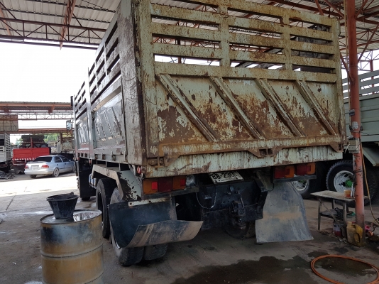 ขายด่วน รถ10ล้อดั้ม Hino 3M สภาพสวยพร้อมใช้งาน