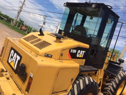 ขายรถตักล้อยาง CAT 910H ปี 2011 รถนอกนำเข้าเองจากญี่ปุ่น สภาพสวยพร้อมใช้ มีVDOการทำงานครับ