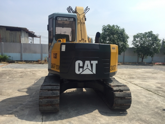 ขายแบคโฮCATTERPILLARรุ่น307SSR แทร็กเหล็กมียางหุ้มสภาพดีพร้อมใช้งานแอร์เย็น