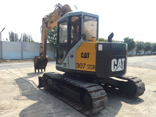 ขายแบคโฮCATTERPILLARรุ่น307SSR แทร็กเหล็กมียางหุ้มสภาพดีพร้อมใช้งานแอร์เย็น