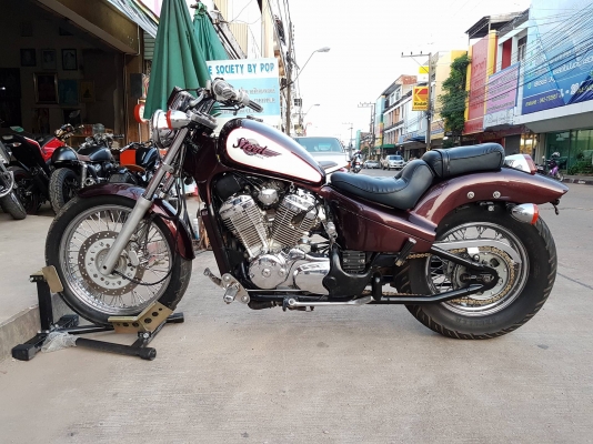 ขายคับ HONDA STEED400 เดิมๆ สีสวย โครเมี่ยมเงา อินวอยส์ สรรพสามิตร ราคา 62500 บาท ส่งได้ทั่วไทยคับ สนใจติดต่อ 081-0578282 FACEBOOK ชาญณรงค์ ป๊อป ชัยอมฤต ไอดีไลน์ POPBIGBIKESAKON คับ สนใจรถสวย ถูก ดี ต้อง POP BIGBIKE SAKONNAKHON คับ คลิปวิดีโอ https://www.