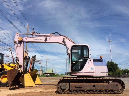 ขายรถแบคโฮ SUMITOMO SH135X-2 คอนโทรลสั้น รถนอกนำเข้าเองจากญี่ปุ่น สภาพสวยพร้อมใช้งาน มีVDOการทำงานครับ