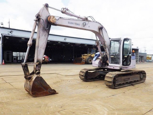 ขายรถแบคโฮ SUMITOMO SH135X-2 คอนโทรลสั้น รถนอกนำเข้าเองจากญี่ปุ่น สภาพสวยพร้อมใช้งาน มีVDOการทำงานครับ