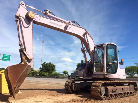 ขายรถแบคโฮ SUMITOMO SH135X-2 คอนโทรลสั้น รถนอกนำเข้าเองจากญี่ปุ่น สภาพสวยพร้อมใช้งาน มีVDOการทำงานครับ