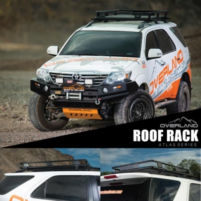 แร็ค(ถาดบรรทุก)ยาว ATLAS Series สำหรับรถ SUVs ดีไซน์ขึ้นเพื่อตอบโจทย์ นักเดินทางที่รักการในการผจญภัย
