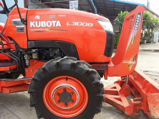 คูโบต้า L3008 4 WD ใบมีดช้าง ผานหลังใหม่  จด พ.ย.2556