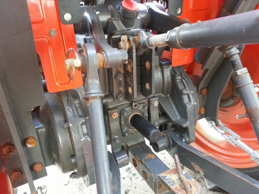 คูโบต้า L3008 4 WD ใบมีดช้าง ผานหลังใหม่  จด พ.ย.2556