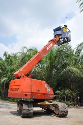 ขายรถกระเช้า AICHI SR123 เครื่องISUZU สูง12.5เมตร  สวยเดิมจากญี่ปุ่นยังไม่เคยใช้ในไทย 285,000เท่านั้น