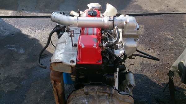 ขายเครื่องยนต์ดีเซลนิสสัน BD25 พร้อมเกียร์