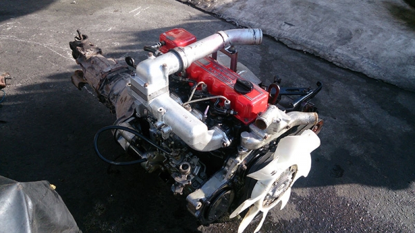 ขายเครื่องยนต์ดีเซลนิสสัน BD25 พร้อมเกียร์