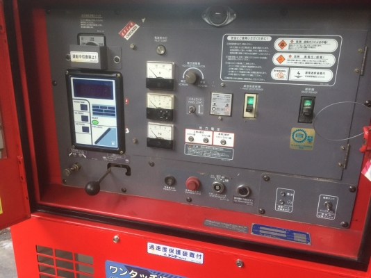 ขายเครื่องปั่นไฟมือสองจากญี่ปุ่น สภาพสวยๆ พร้อมใช้งาน