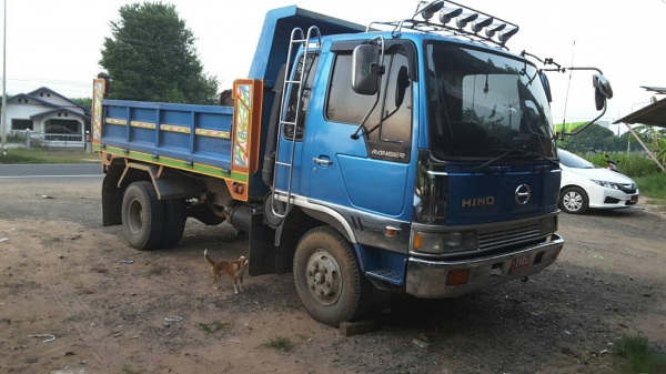 ขายรถดั้ม 6 ล้อ HINO 195 ยาง 8 แอร์ พาวเวอร์ เบรกทิฟฟี่ ใบอินวอยซ์